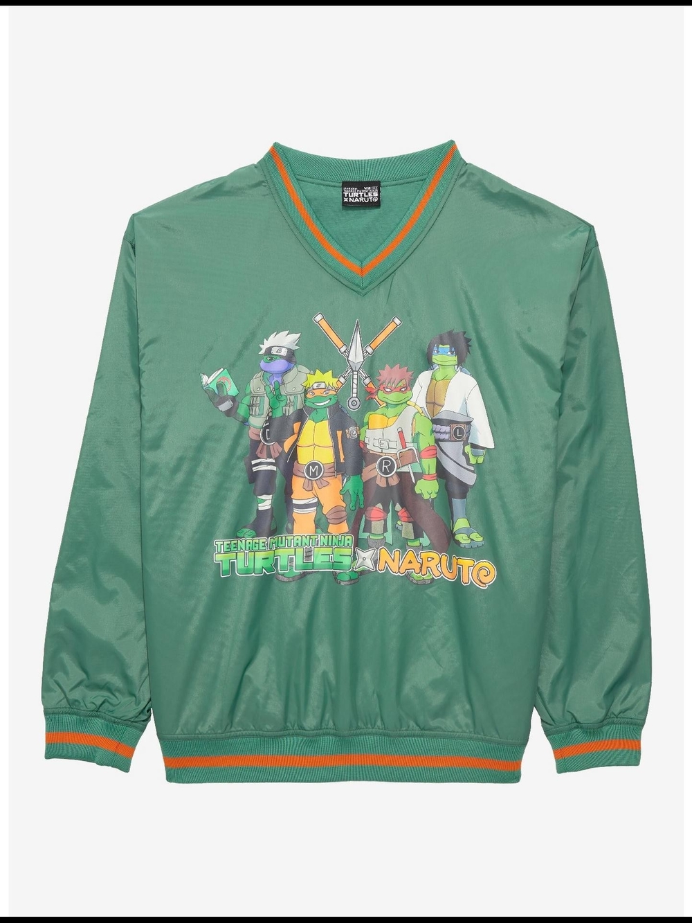 Teenage Mutant Ninja Turtles x Naruto Green Graphic Pullover - Size XS, 14
